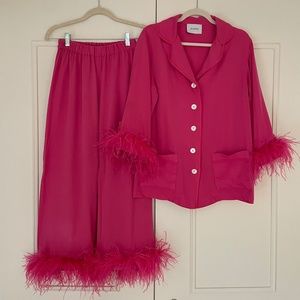 Sleeper Party Pajamas / Pyjama in Pink